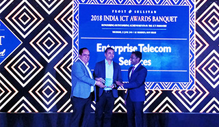 Colocation Service Provider of the Year Award by Frost & Sullivan