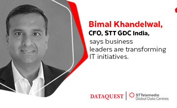Bimal Khandelwal, CFO, STT GDC India, shares insights on how finance leaders are shaping business/digital transformation