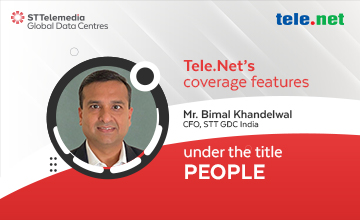 Mr. Bimal Khandelwal, CFO, STT GDC India, was featured on Tele.Net in their coverage titled ‘People’