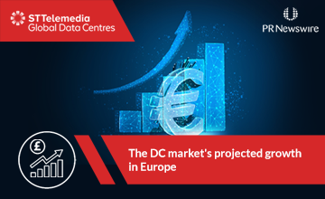 The DC market’s projected growth in Europe