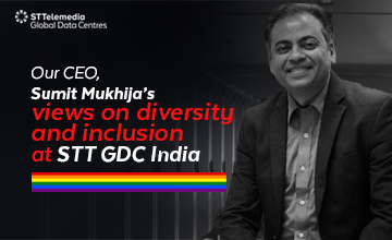 Sumit Mukhija, CEO, STT GDC India, expresses his views on the companies’ diversity and inclusion.